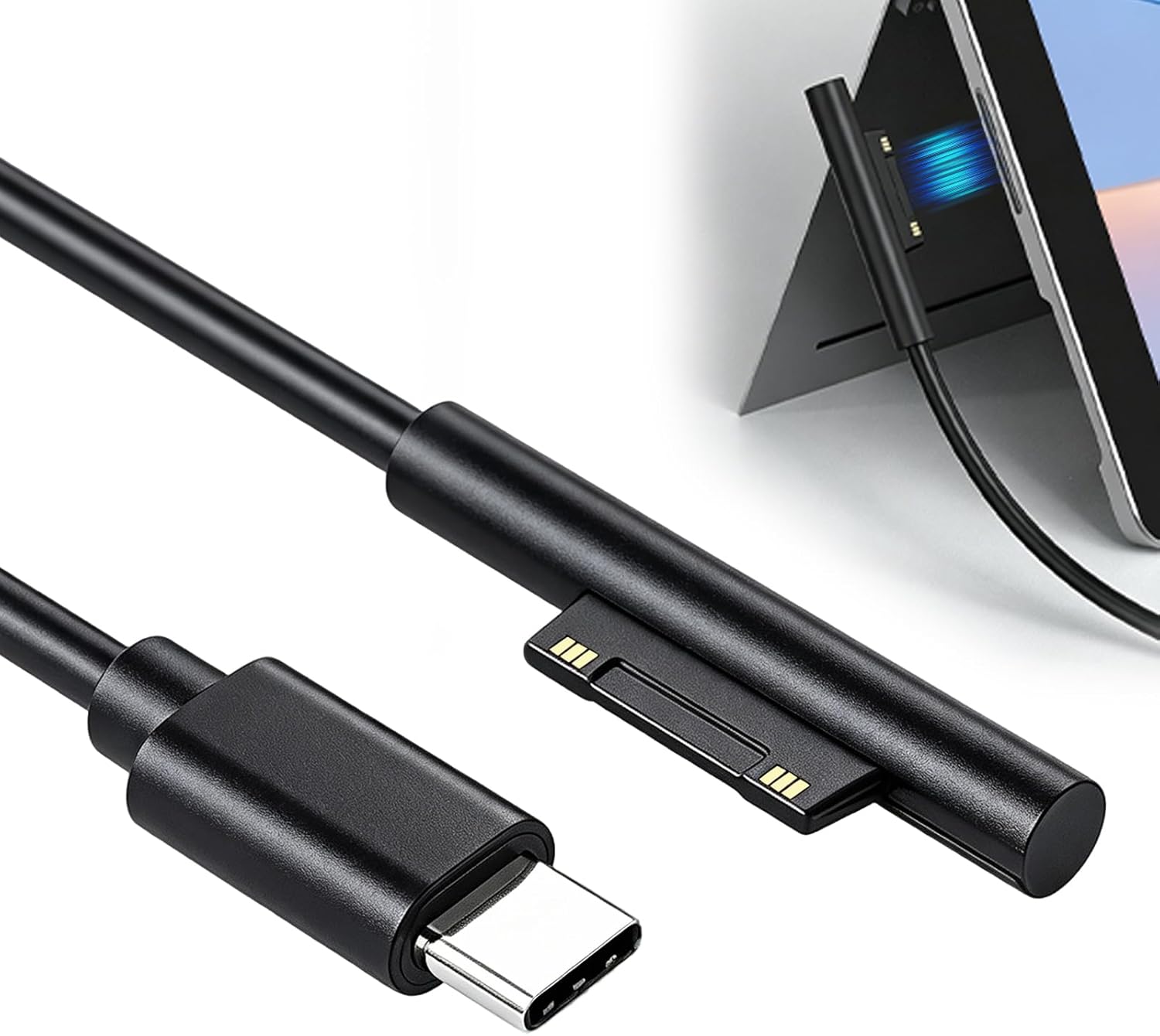 1.8m Surface Connect to USB-C Charging Cable, Compatible wit... - Image 2