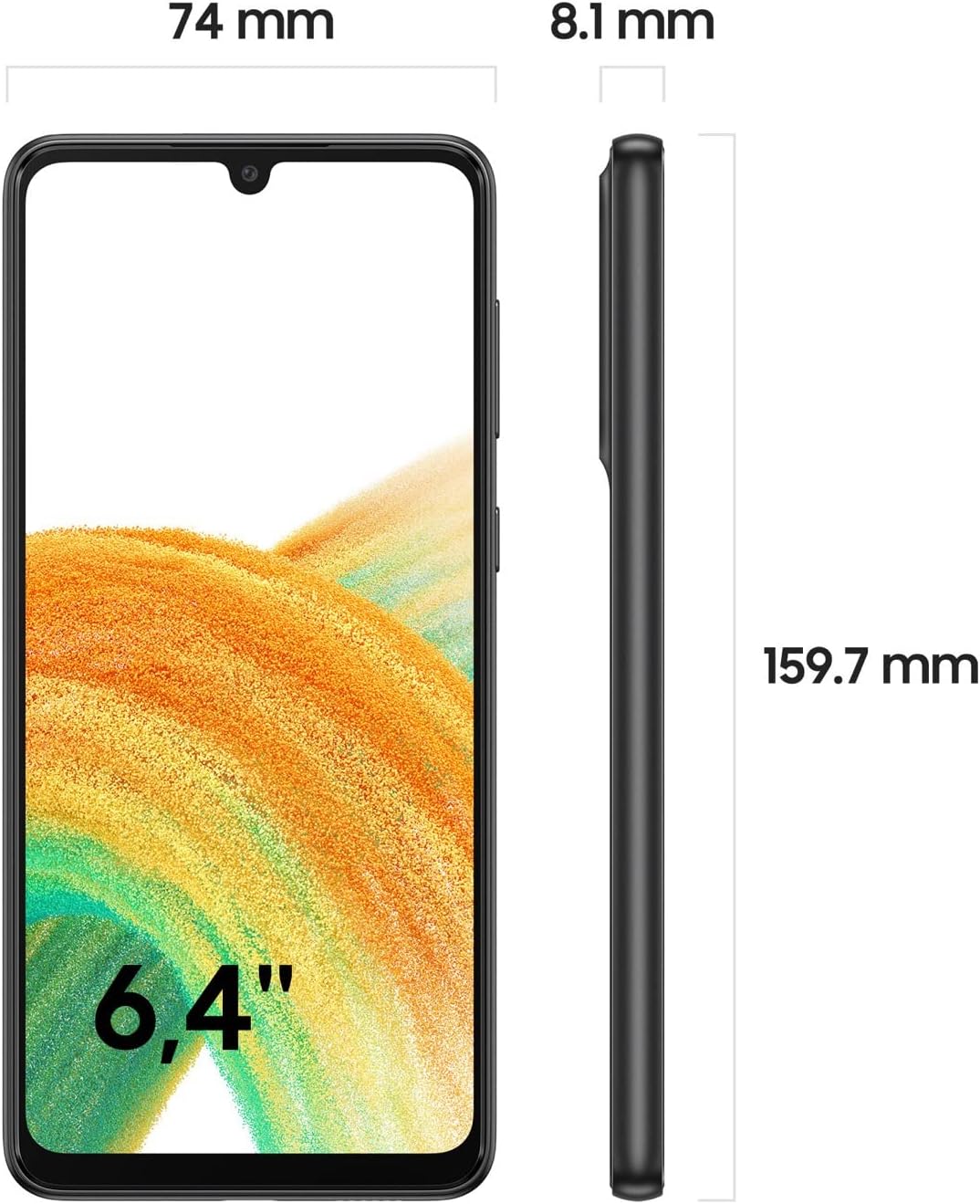 Samsung A33 5G Black 128GB Old version - Image 4