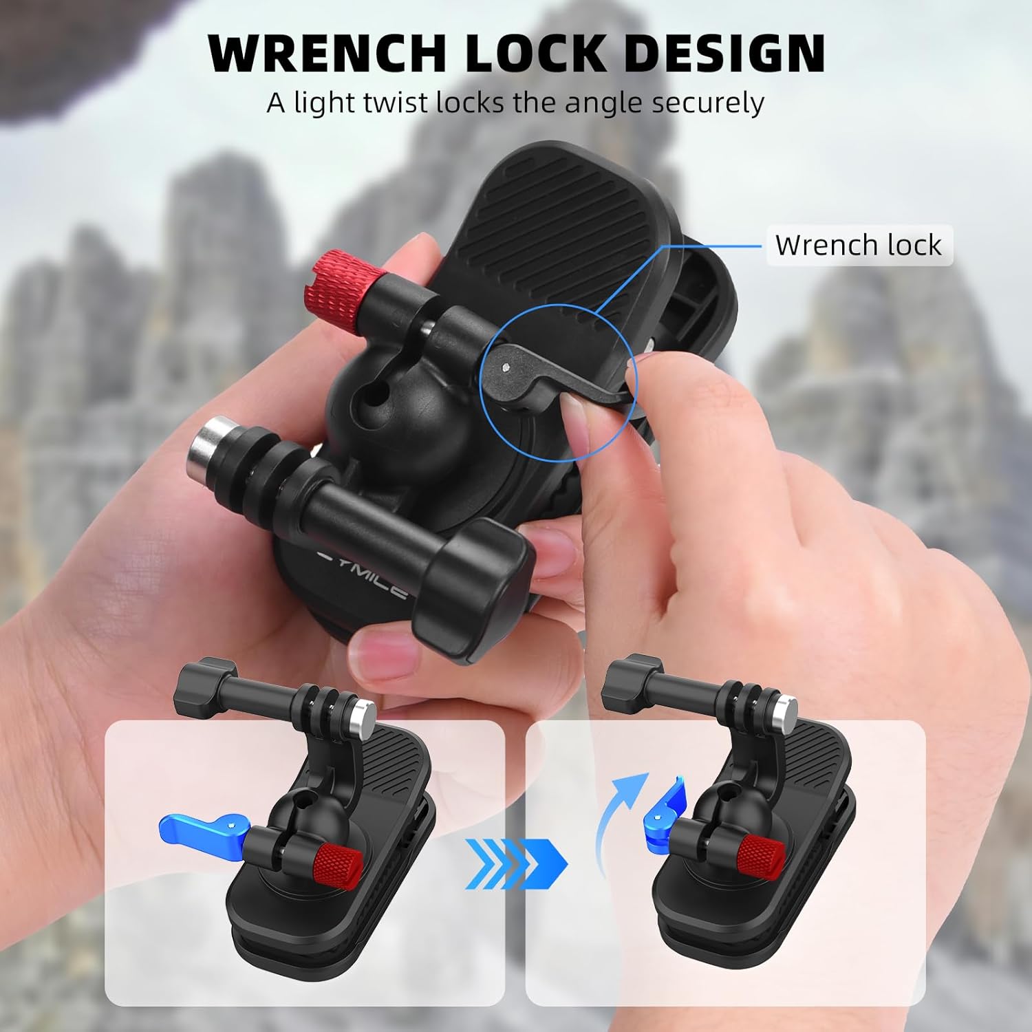 Backpack Clip Magnetic Mount for DJI Osmo Action 5 Pro/6/4/3... - Image 7