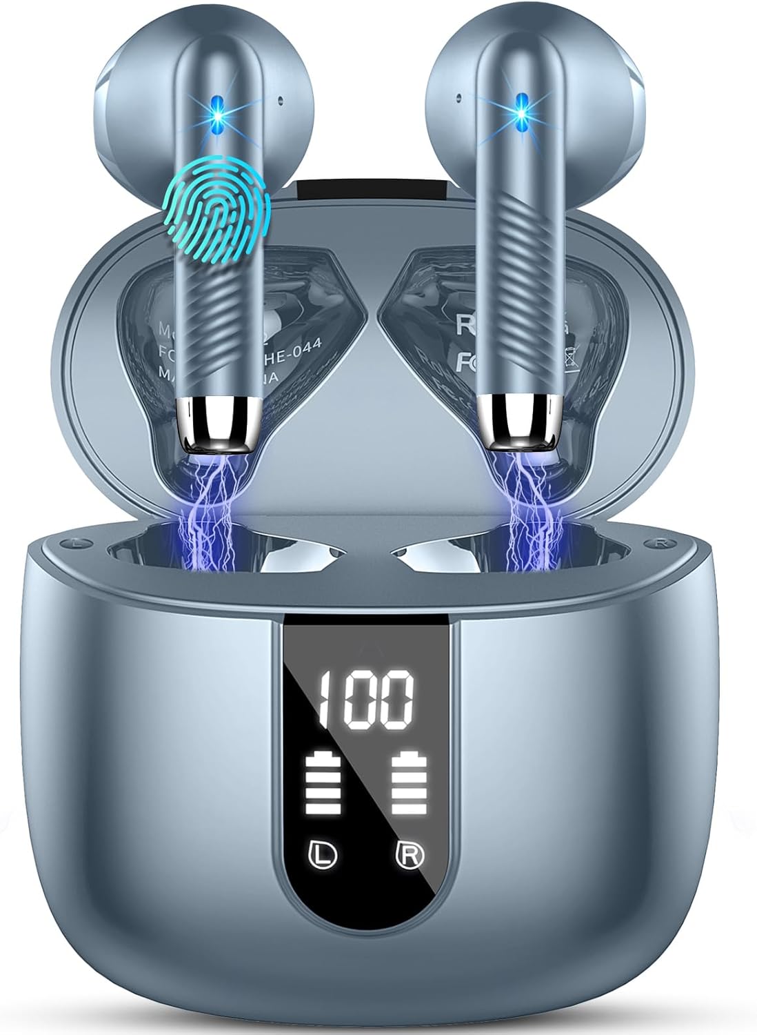 Wireless Earbuds, Bluetooth 5.4 Headphones NEW Wireless Head... - Image 2