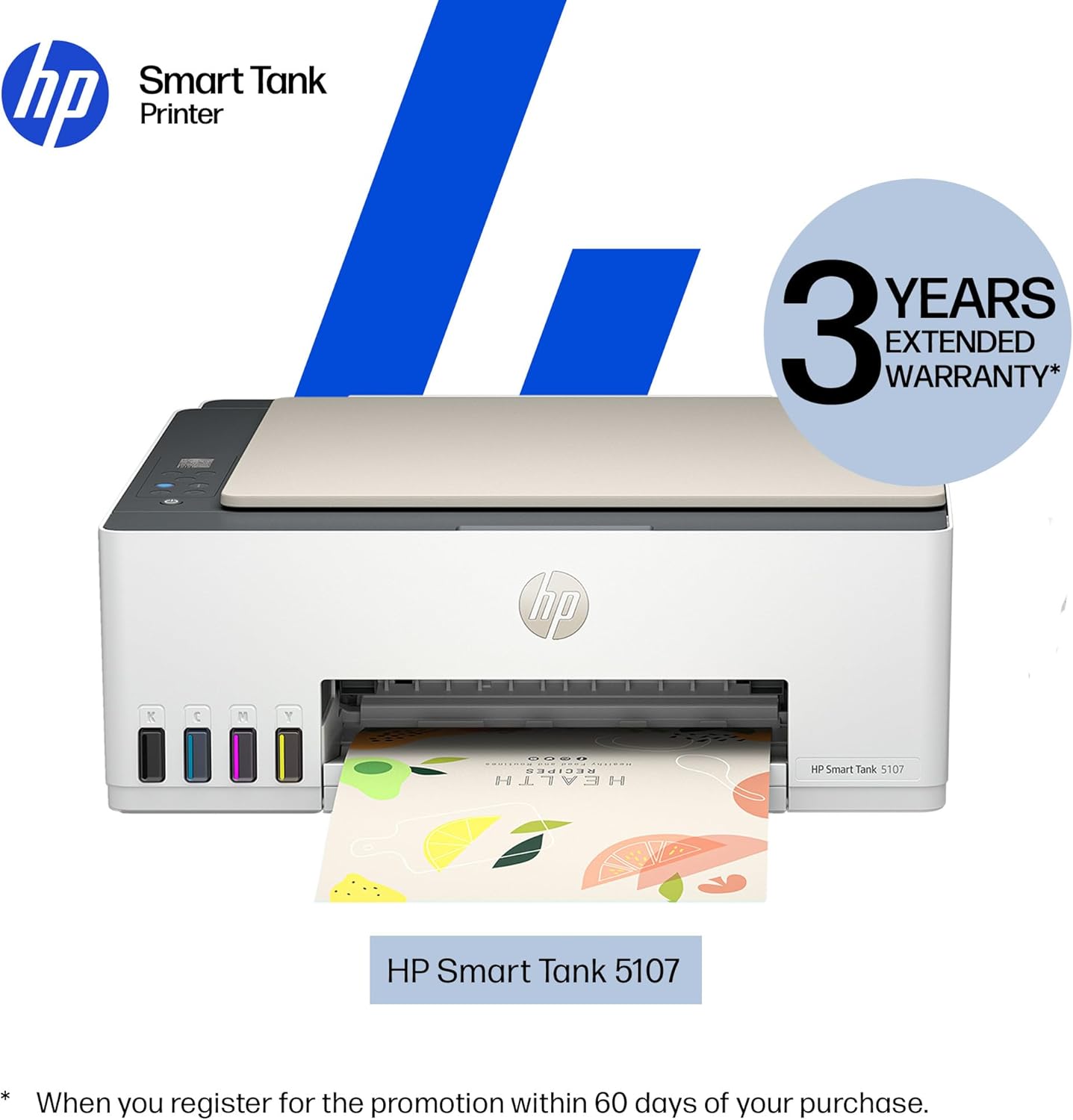 HP Smart Tank 5107 All in One Printer | Perfect for Home | C... - Image 3