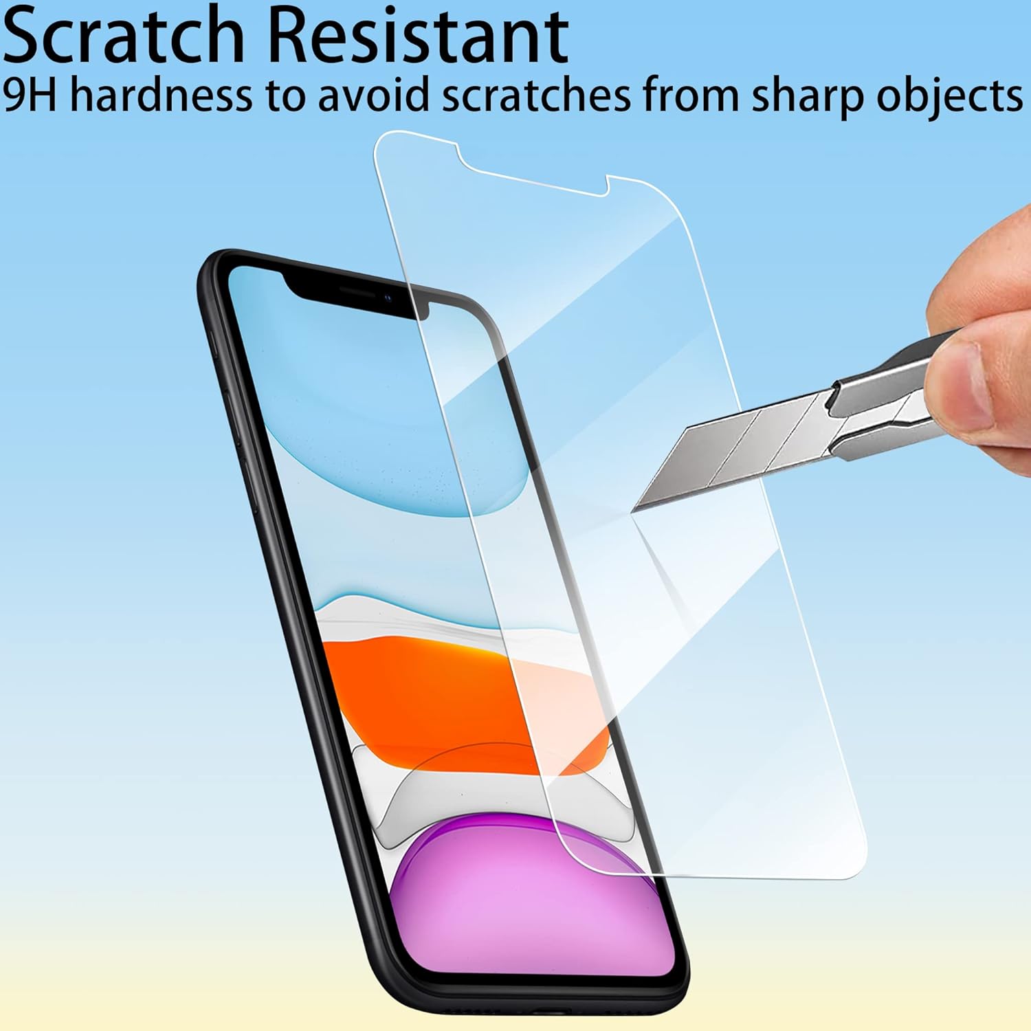 4youquality [4-Pack Screen Protector for iPhone 11 and iPhon... - Image 7