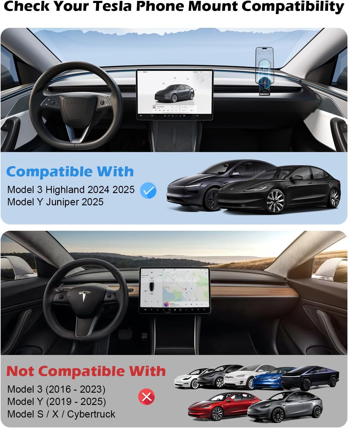 CloudValley Magnetic Qi2 15W Wireless Charger Phone Mount fo... - Image 3
