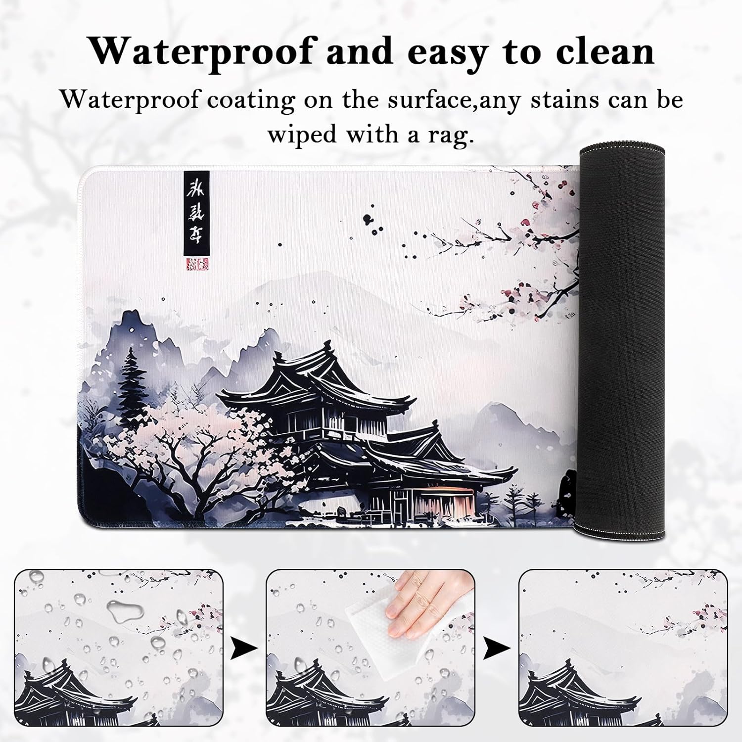 Non Slip Mouse Pad, 80 x 30cm Mouse Mat Extended, Gaming Mou... - Image 7