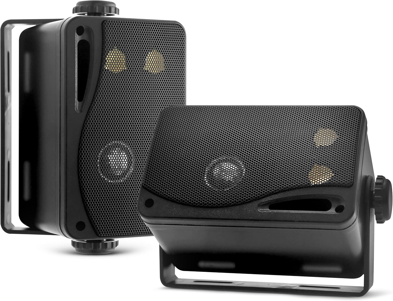 Pyle Outdoor Marine Speakers – 200W Waterproof 3-Way Wall-Mo... - Image 2