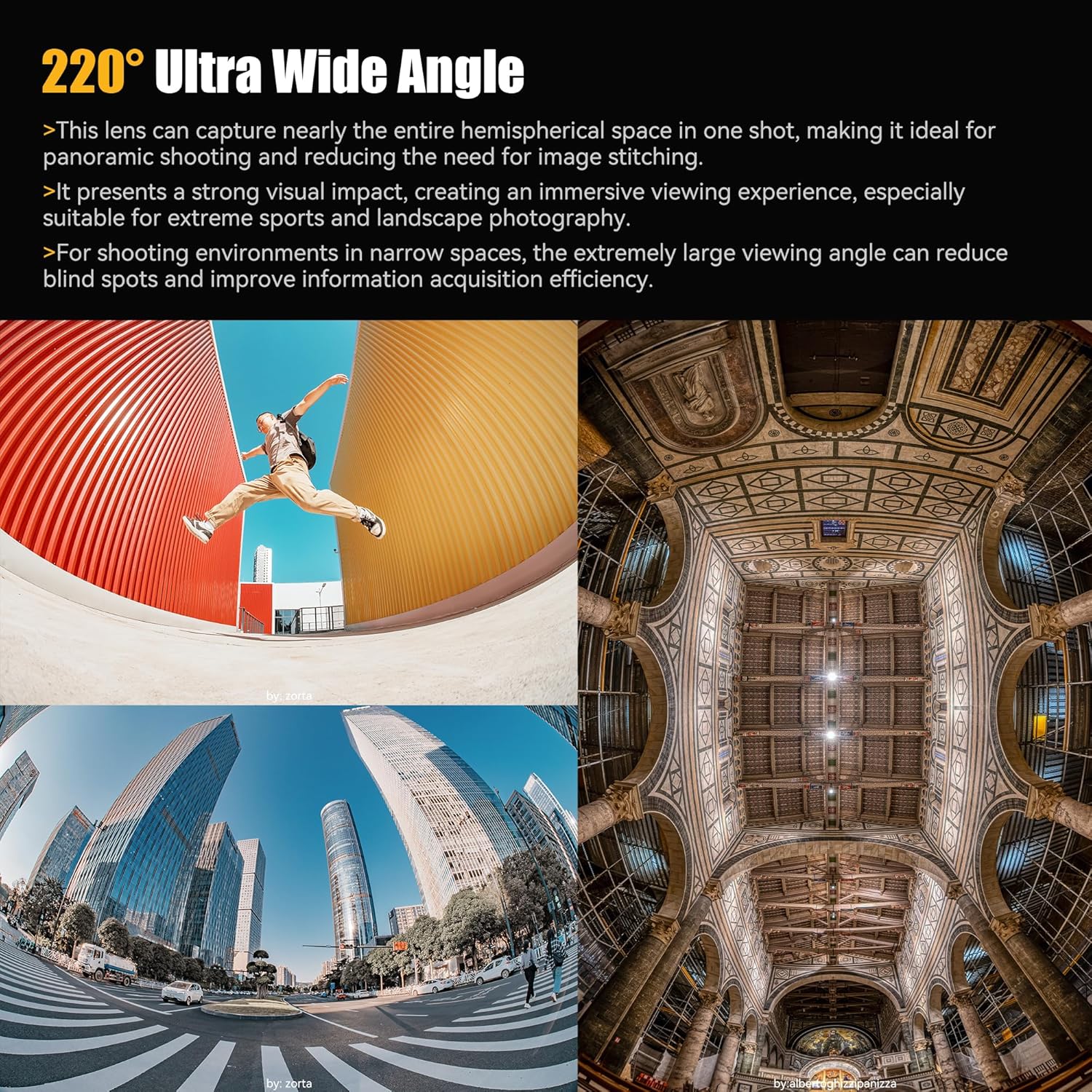 7artisans 6mm F2.0 APS-C Fisheye Ultra Wide Angle 220°Lens M... - Image 3