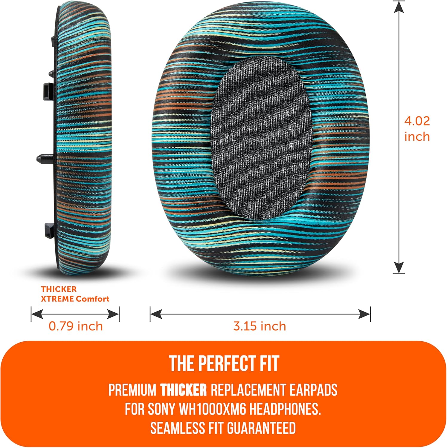 WC PadZ XM6 – Premium Replacement Earpads Compatible With So... - Image 6