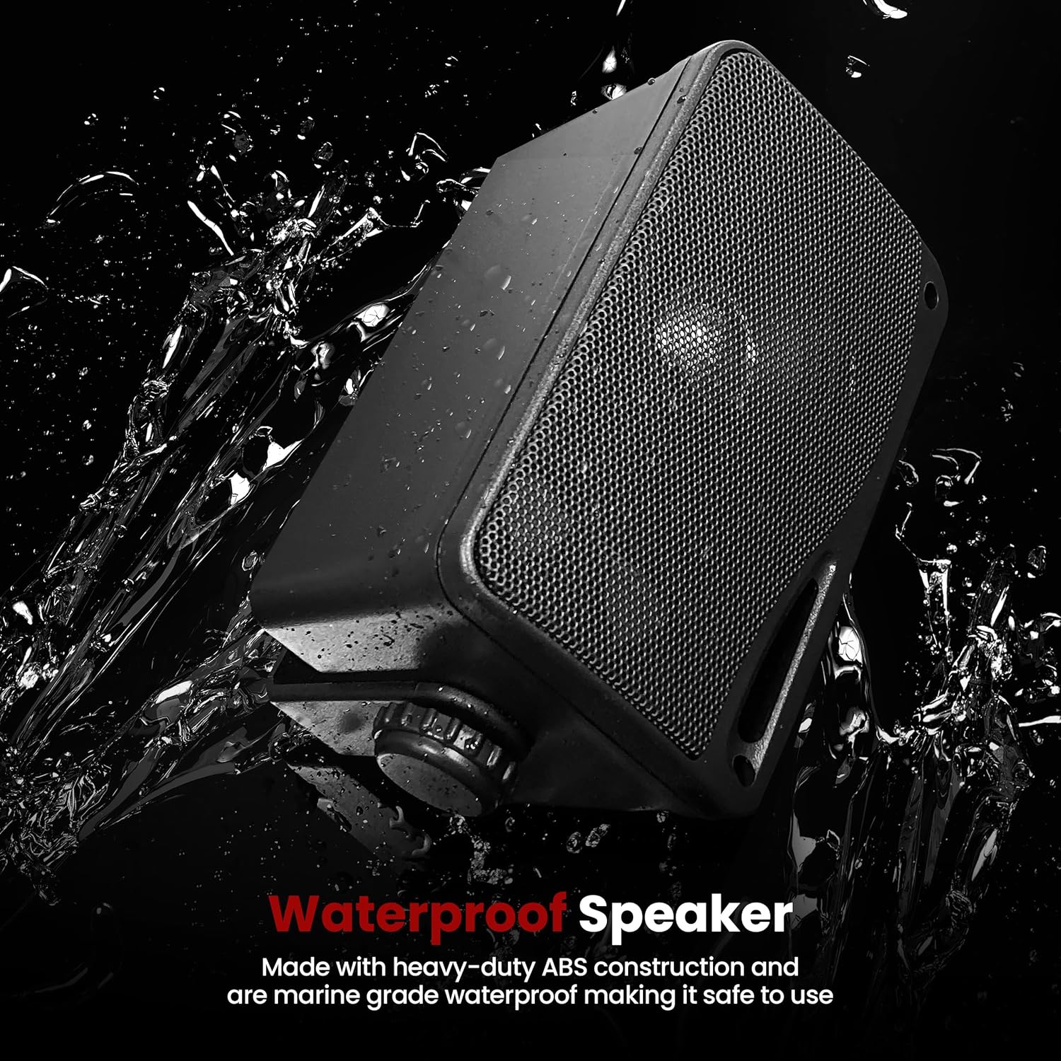 Pyle Outdoor Marine Speakers – 200W Waterproof 3-Way Wall-Mo... - Image 6