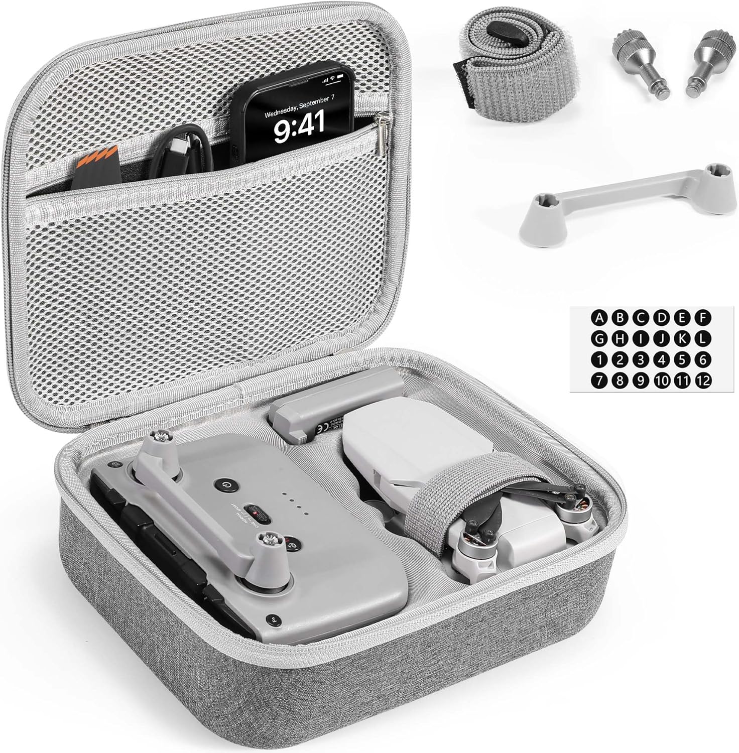 FPVtosky Mini 4K Carrying Case Hard Case for DJI Mini 4K / 2...