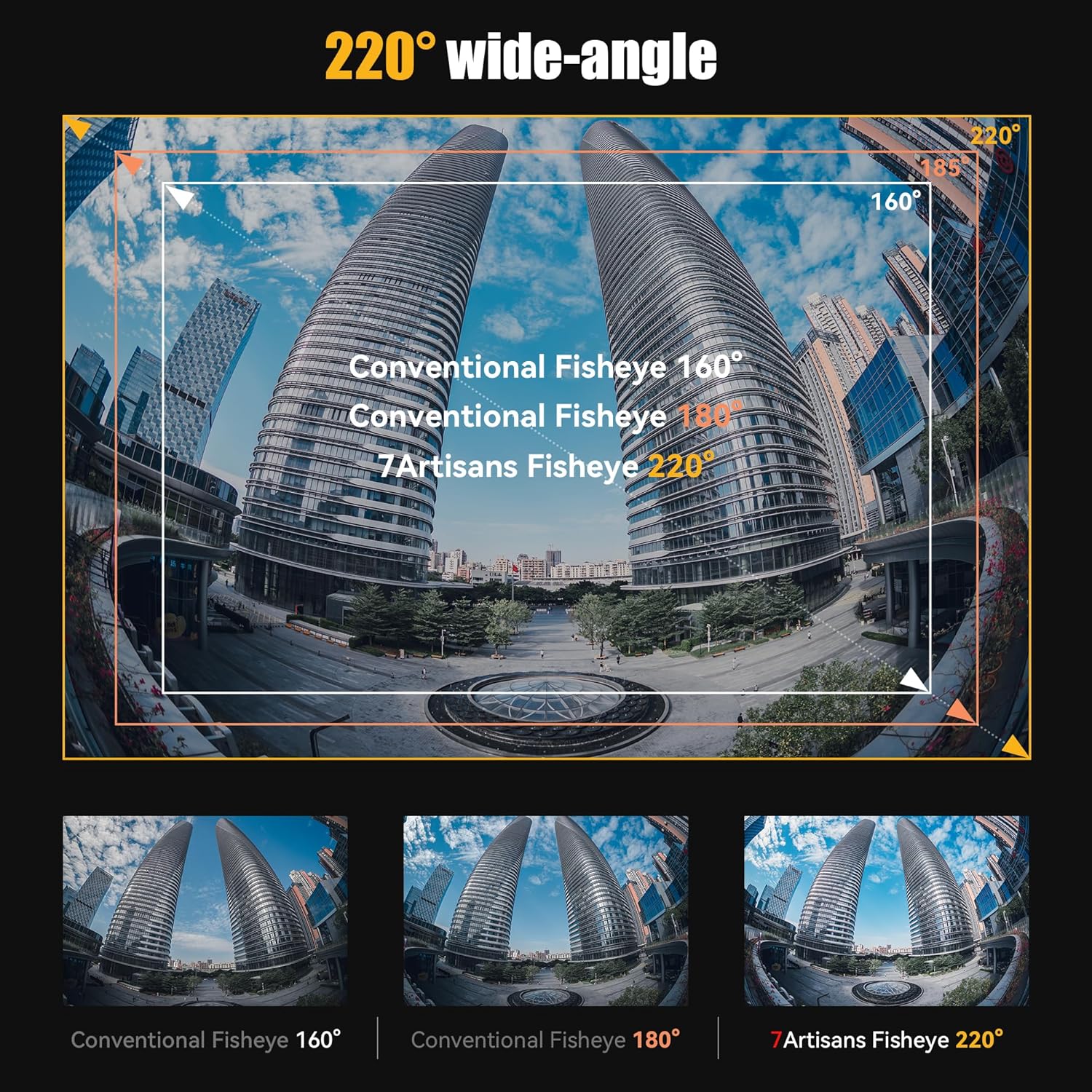 7artisans 6mm F2.0 APS-C Fisheye Ultra Wide Angle 220°Lens M... - Image 8