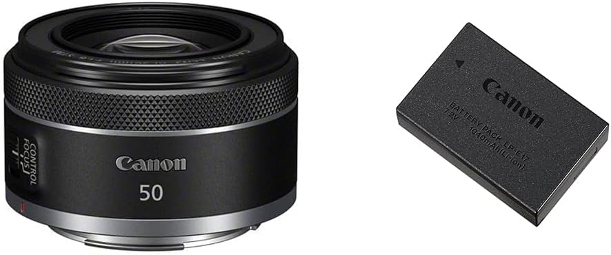 Canon RF 50 mm F1.8 STM Lens, Compact and Lightweight, Fast ... - Image 2