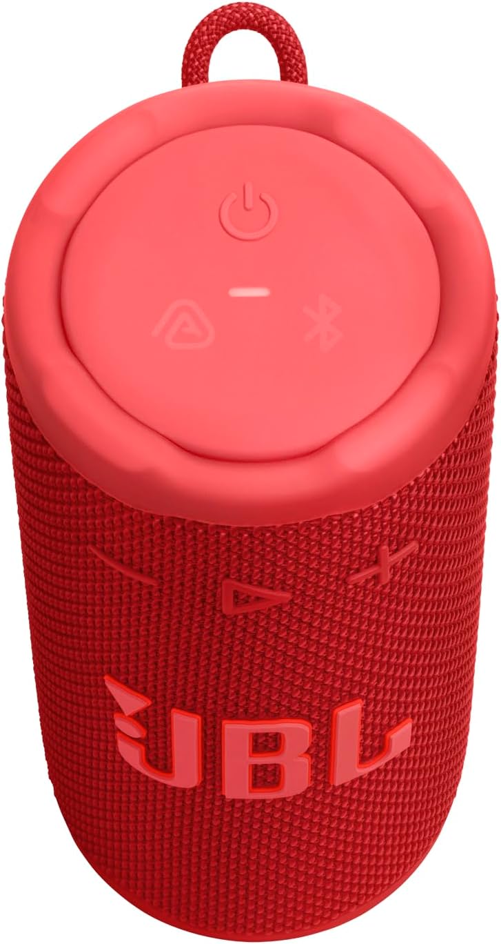 JBL Grip, Compact Bluetooth Speaker, Red | JBL Pro Sound wit... - Image 3