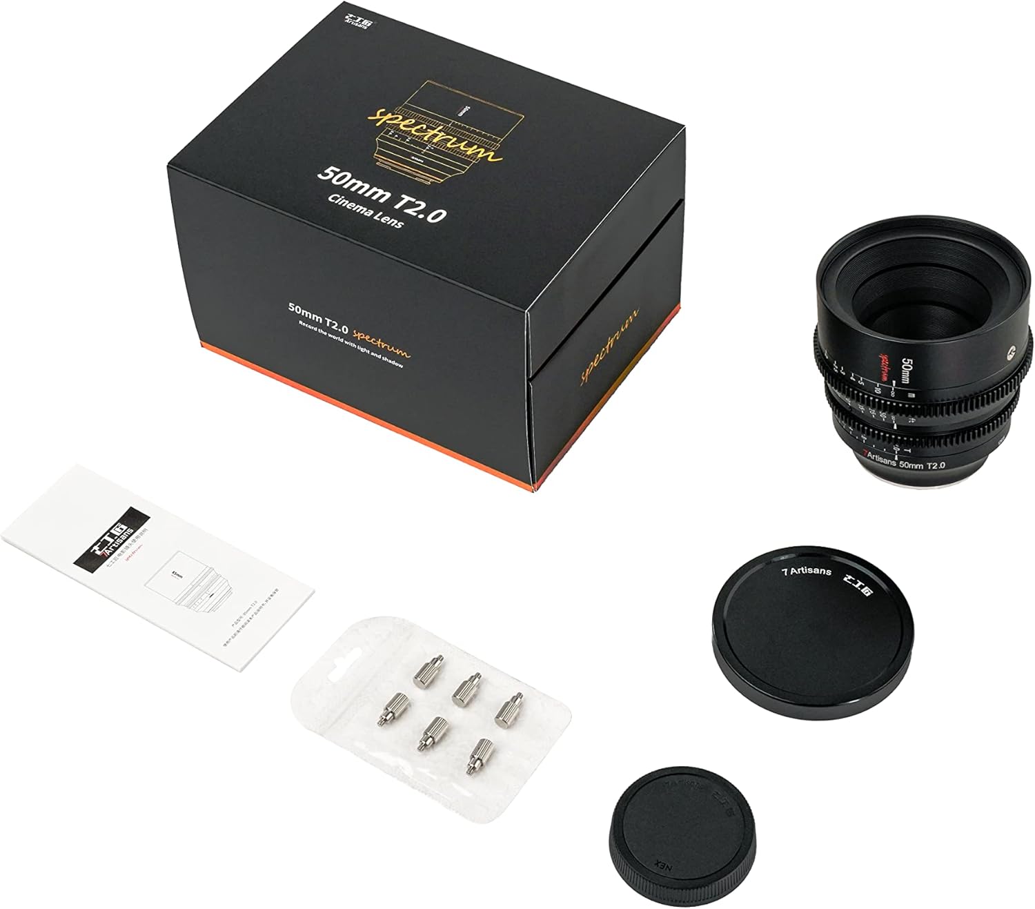 7artisans 50mm T2.0 Large Aperture Full Frame Cine Lens Comp... - Image 9