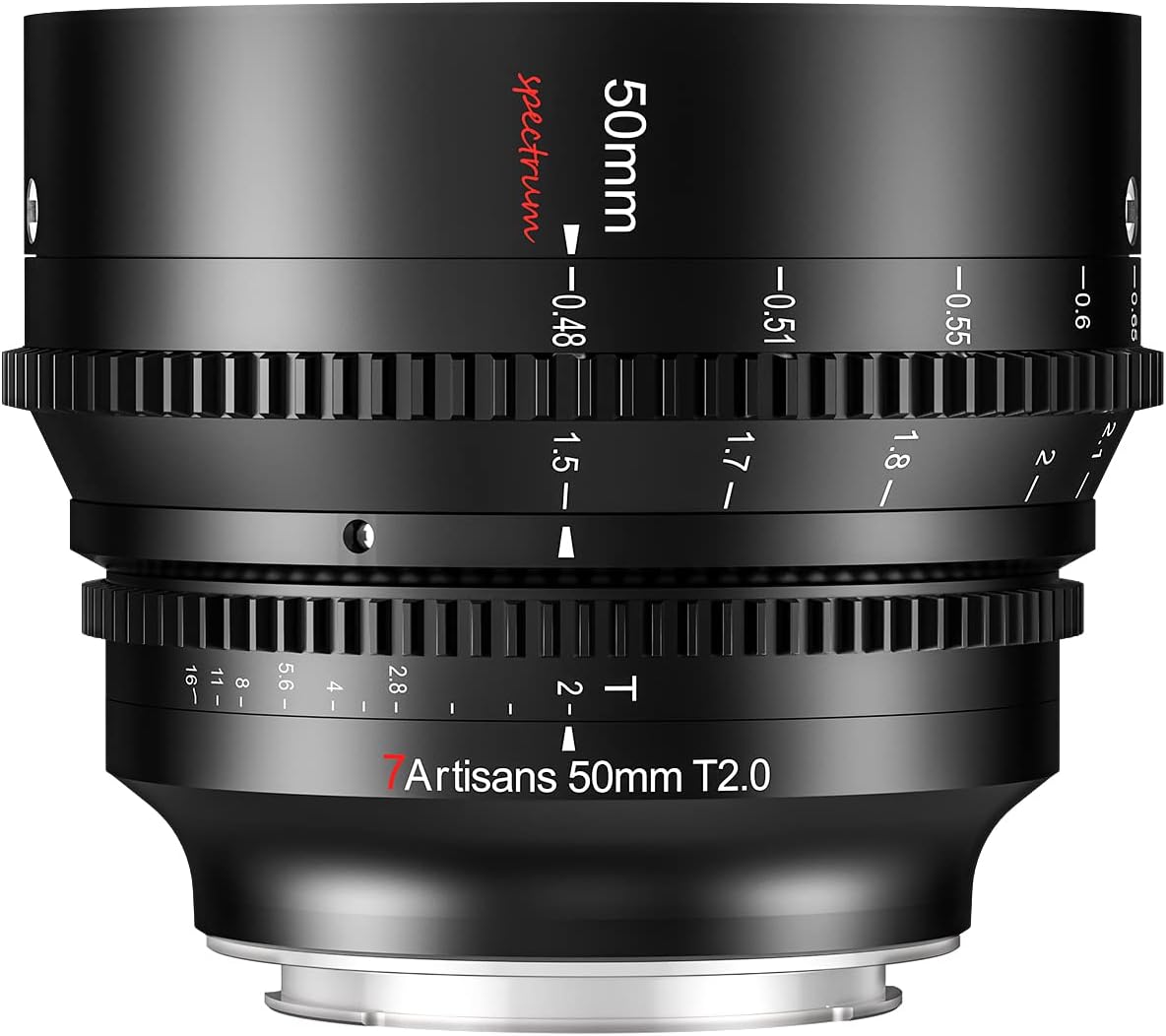 7artisans 50mm T2.0 Large Aperture Full Frame Cine Lens Comp... - Image 2