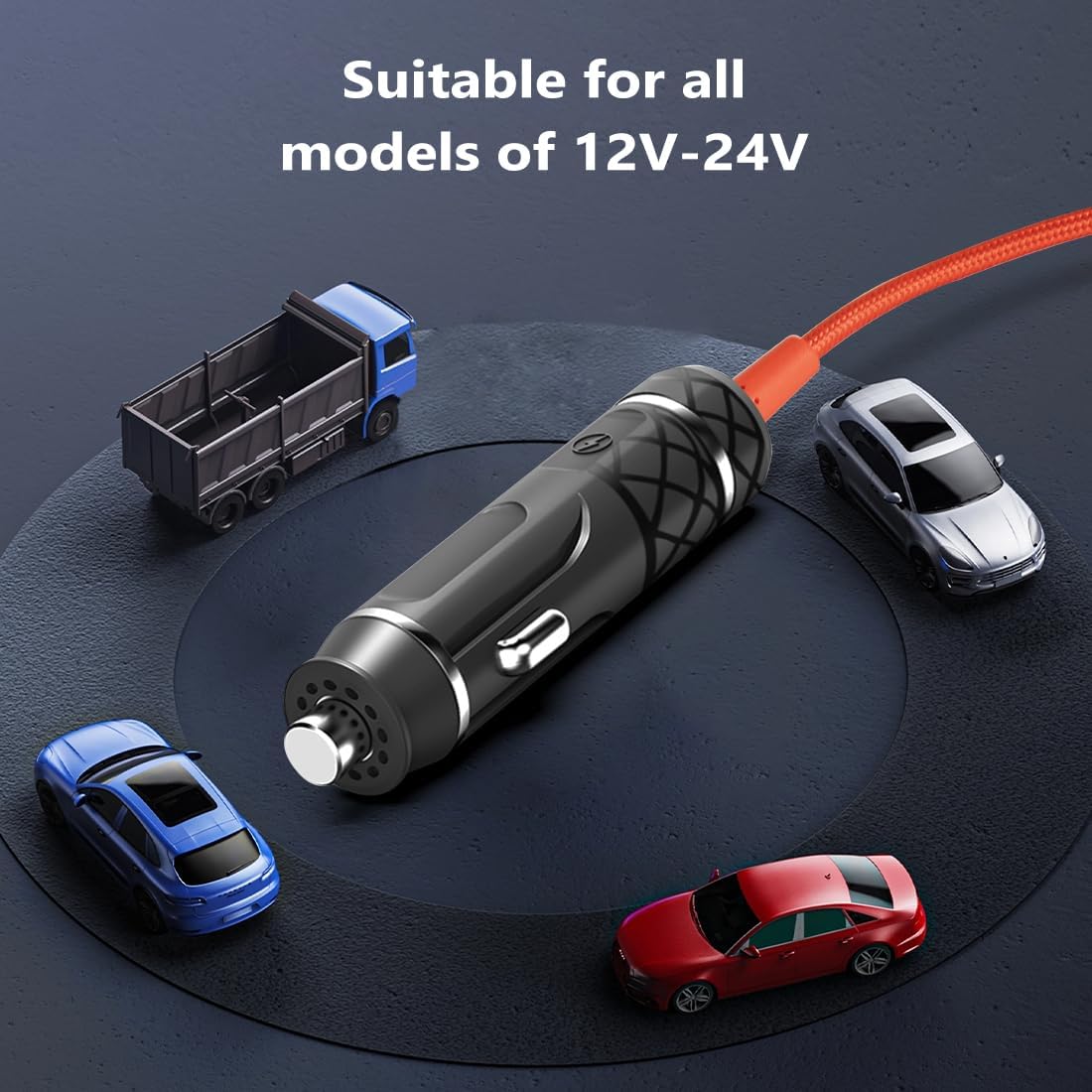 KFD USB C Car Charger 12V/24V DC Adapter for Microsoft Surfa... - Image 7