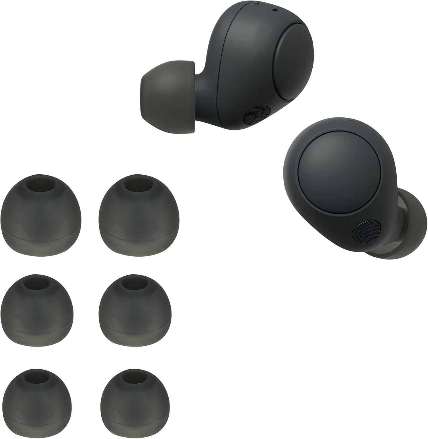 kwmobile 6x Replacement Ear Tips Compatible with Sony WF-C70... - Image 2