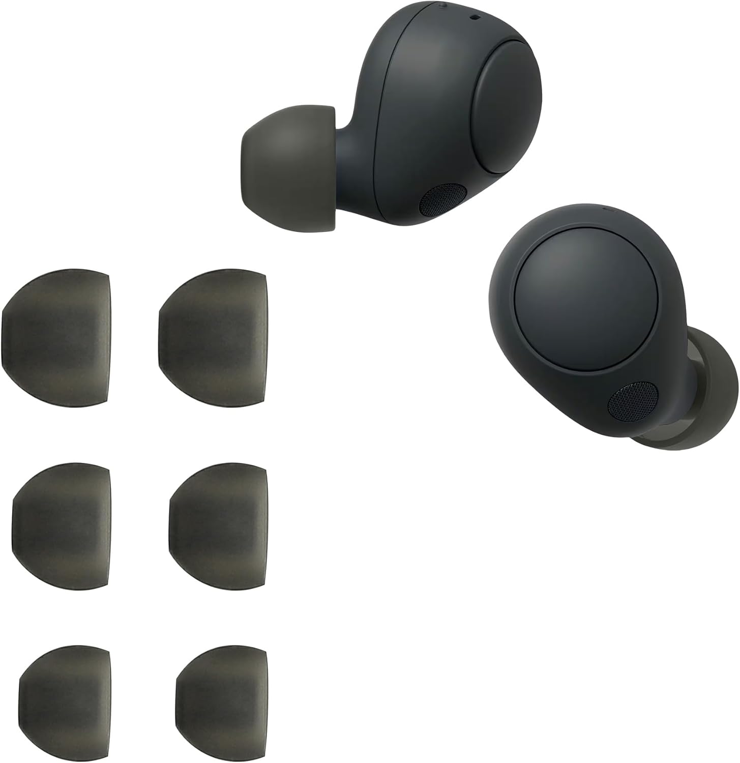 kwmobile 6x Replacement Ear Tips Compatible with Sony WF-C70... - Image 5