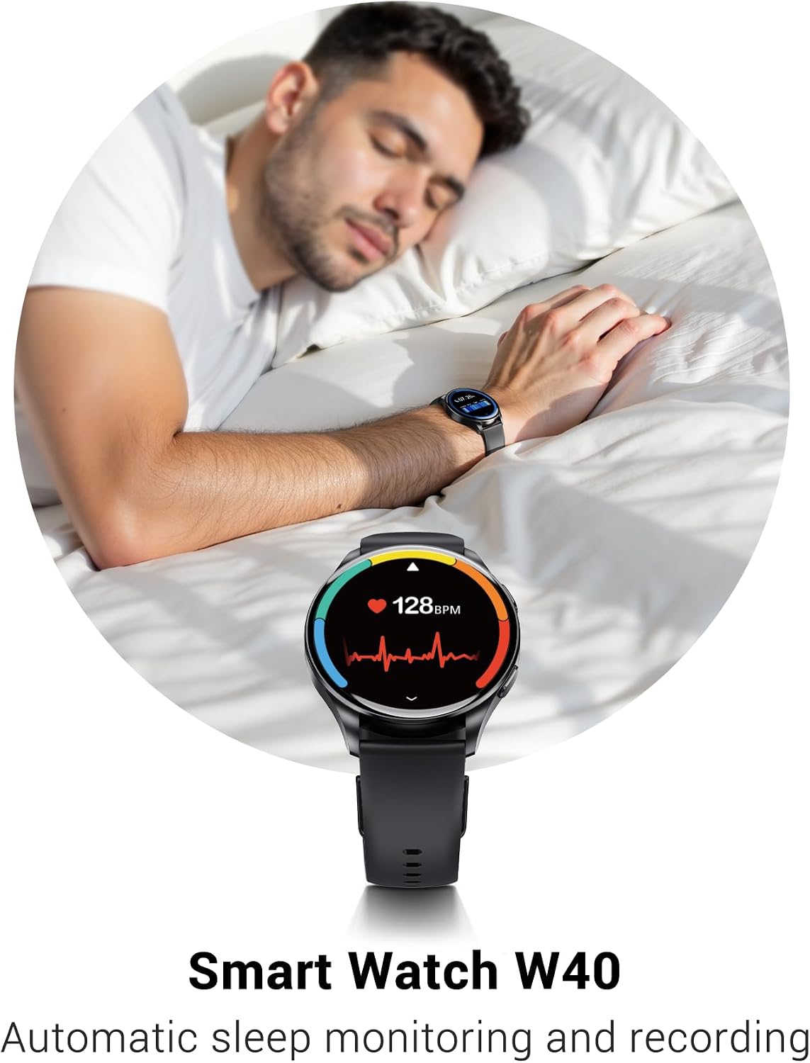 Smart Watch for Men Women,Answer/Make Call, 1.43" AMOLED Alw... - Image 6