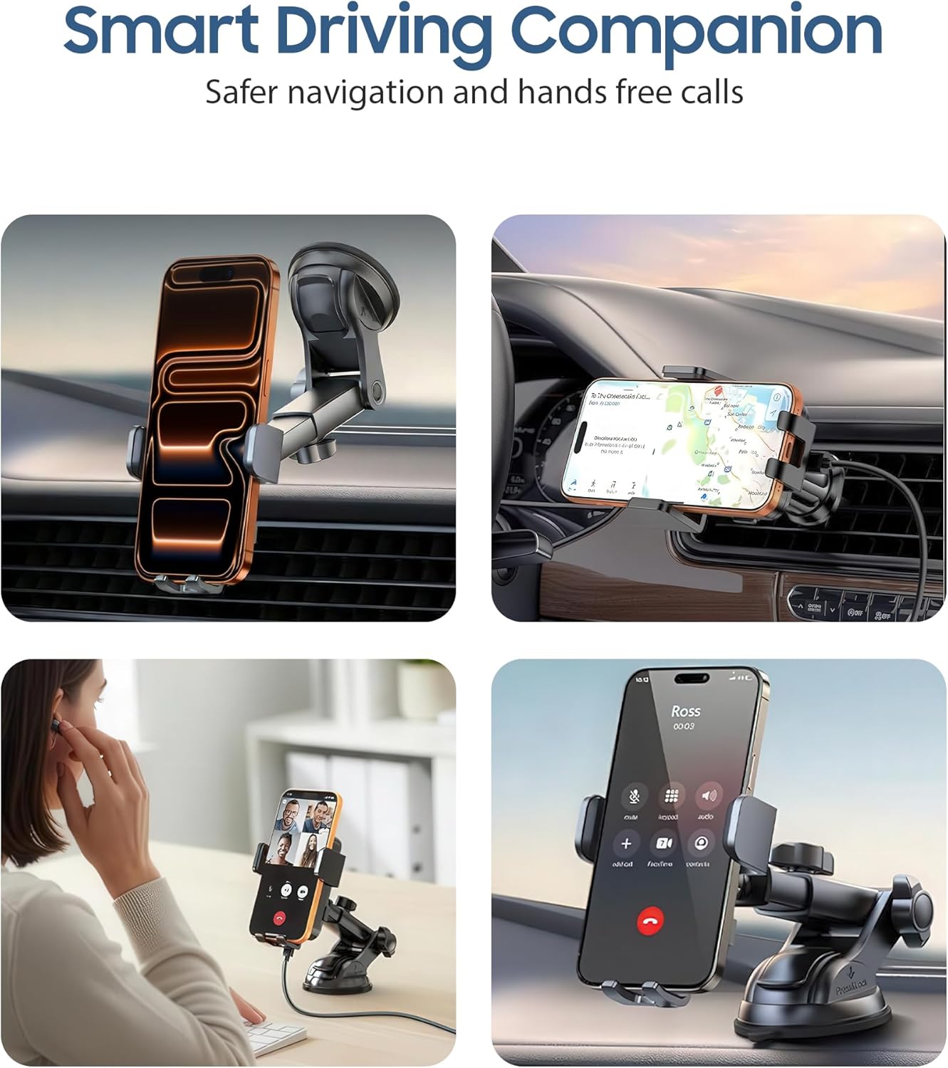 ULTRICS Car Phone Holder Wireless Charger, Ultra Fast Car Wi... - Image 8