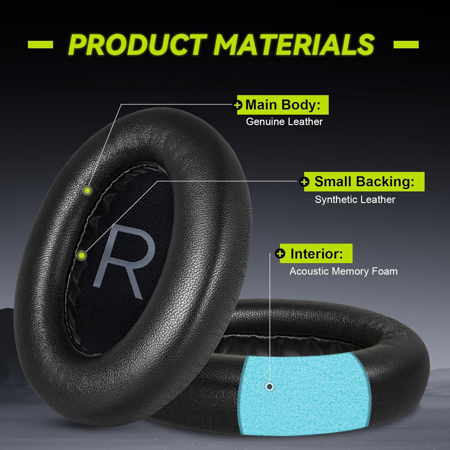 Replacement Ear Pads for Bose NC700 / 700 Noise Cancelling H... - Image 3