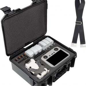 Poweka Waterproof Case Compatible with DJI Mini 4 Pro/Mini 3…