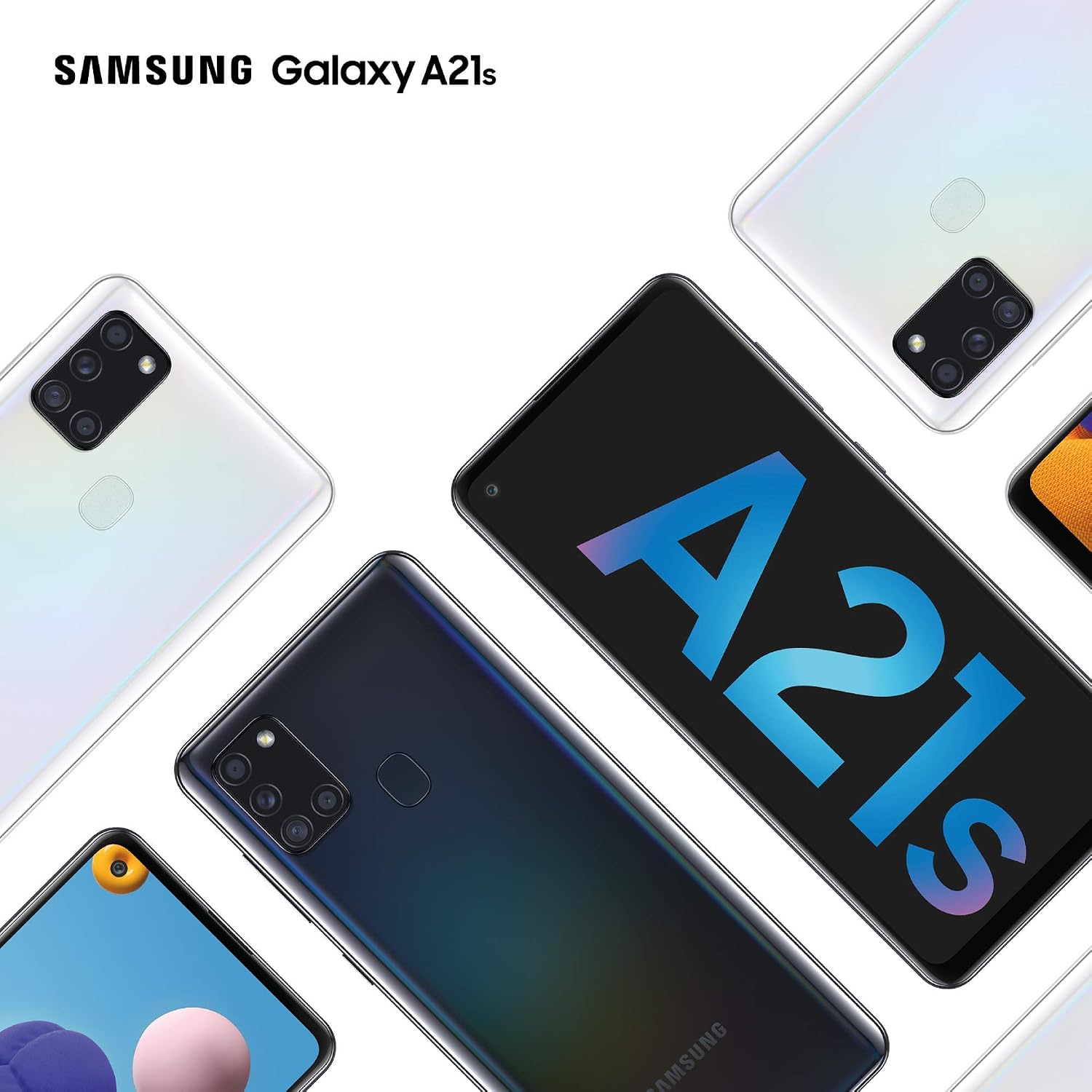 2020 Samsung Galaxy A21s Dual SIM 32GB - White (Renewed) - Image 8