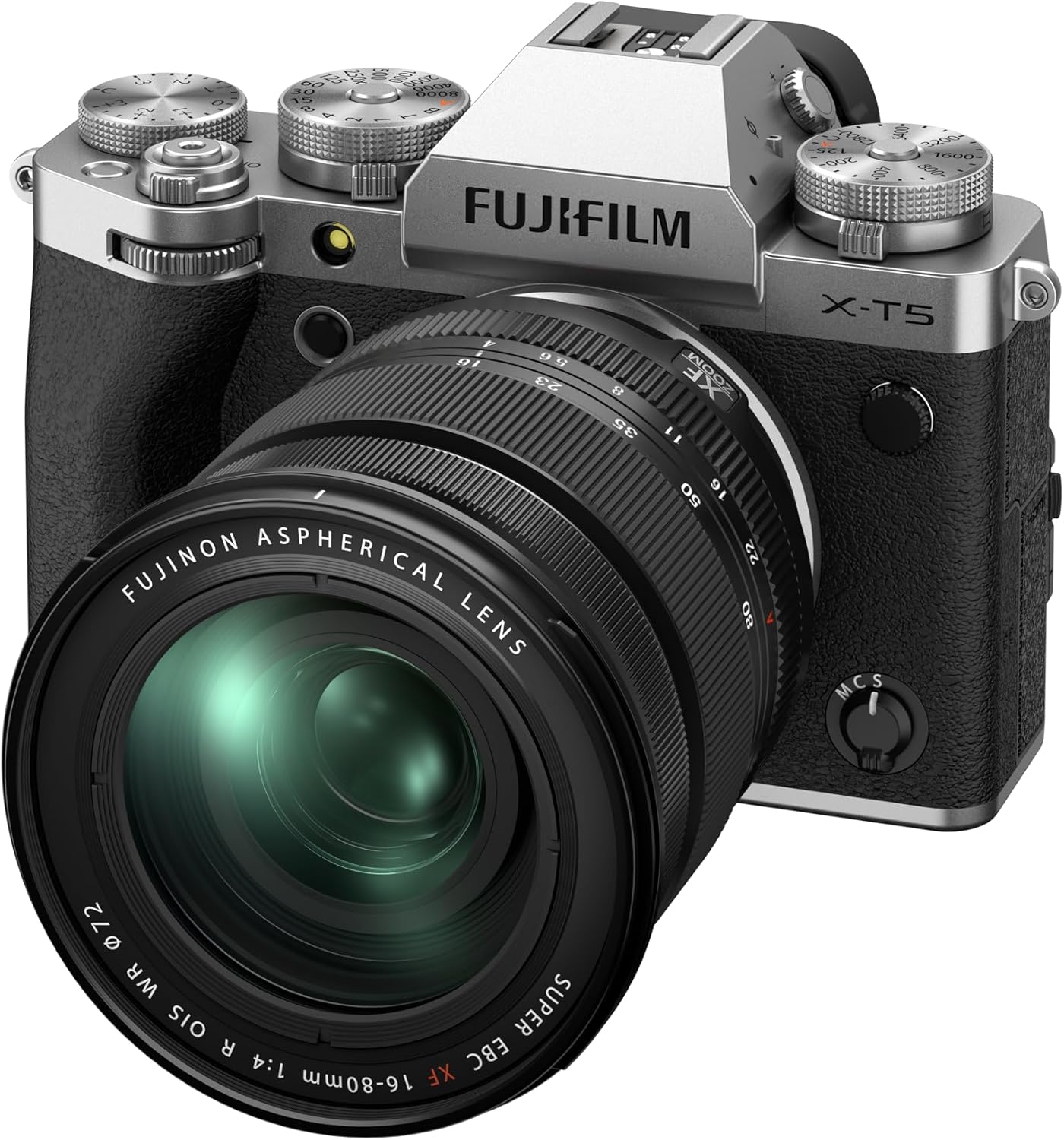 FUJIFILM X-T5 Silver with XF16-80mm Lens Kit - Image 3