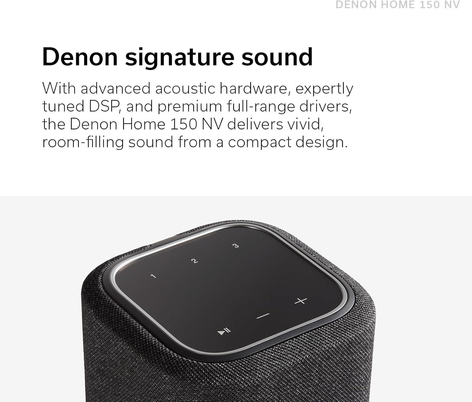 Denon Home 150 NV Wireless Speaker with HEOS Built-In Multir... - Image 4