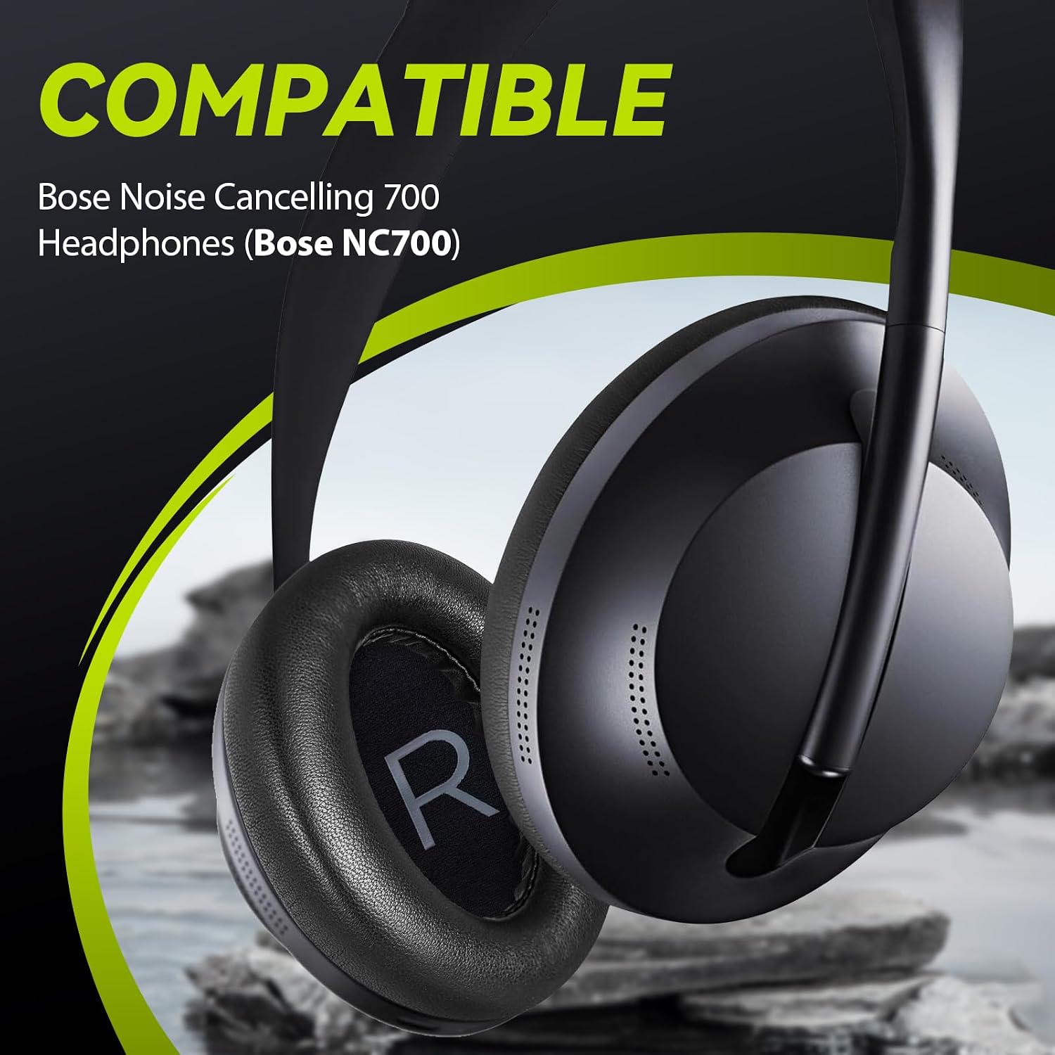 Replacement Ear Pads for Bose NC700 / 700 Noise Cancelling H... - Image 4