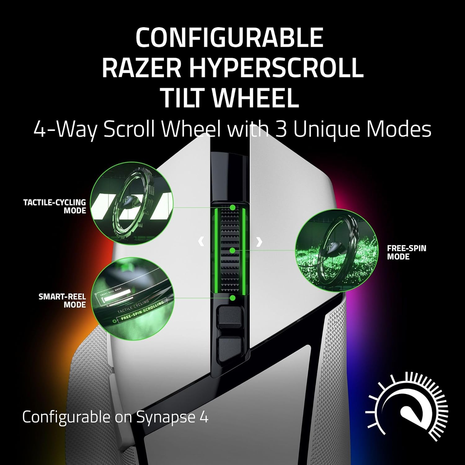 Razer Basilisk V3 Pro - Customizable Wireless Gaming Mouse H... - Image 3