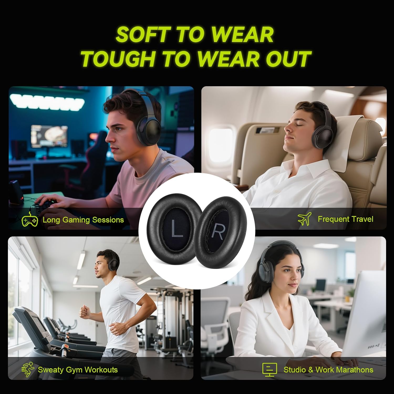 Replacement Ear Pads for Bose NC700 / 700 Noise Cancelling H... - Image 8
