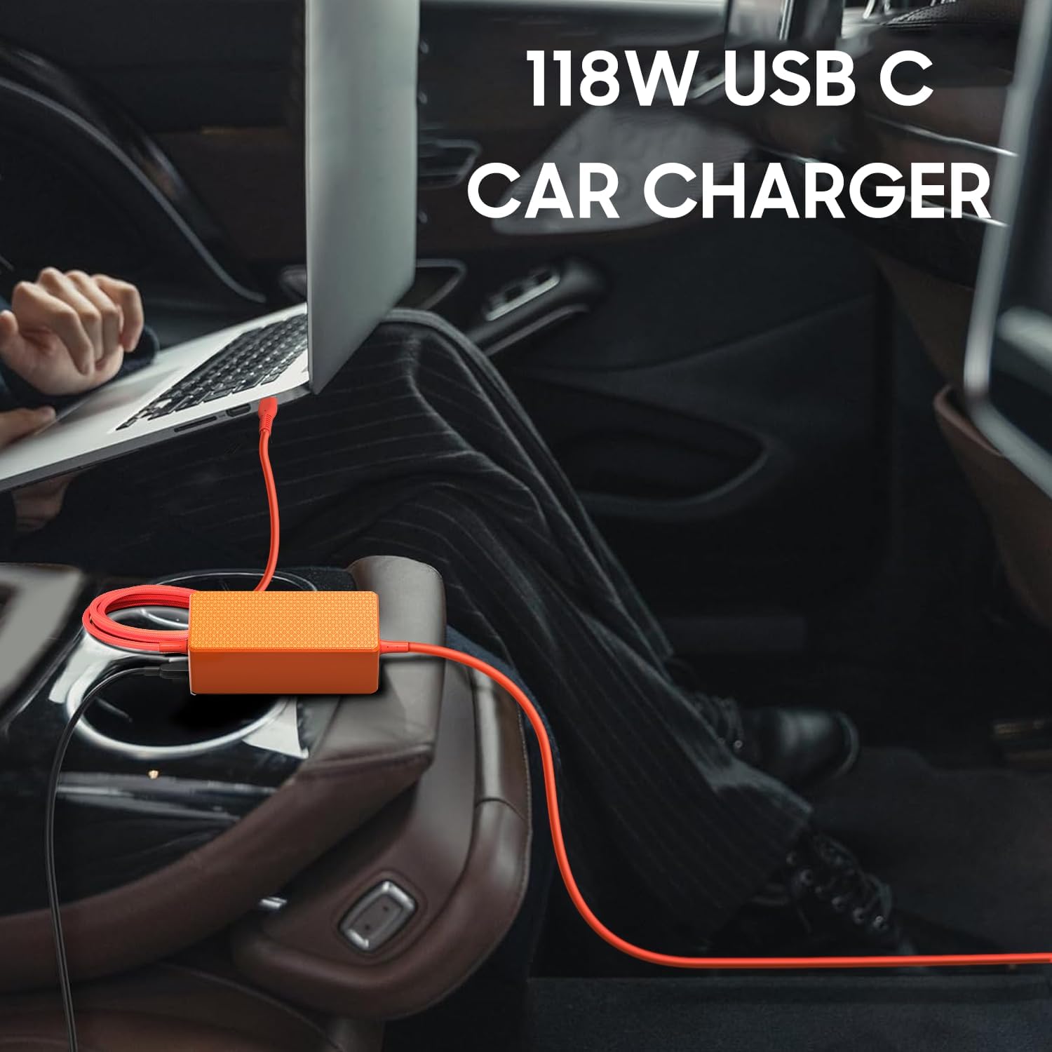 KFD USB C Car Charger 12V/24V DC Adapter for Microsoft Surfa... - Image 5