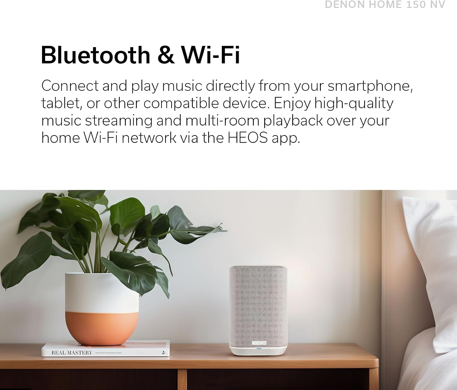 Denon Home 150 NV Wireless Speaker with HEOS Built-In Multir... - Image 9