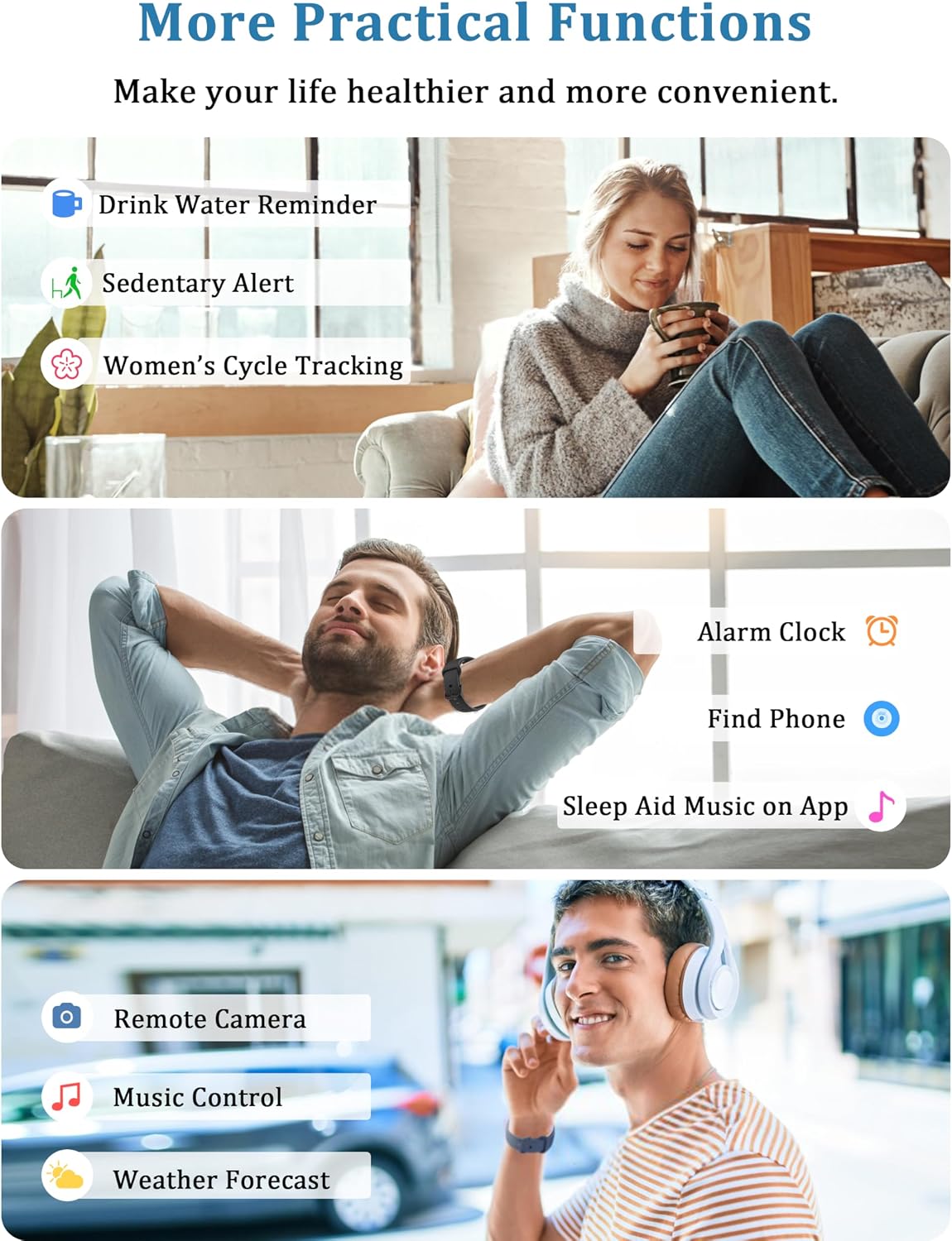 LODIMEKE Smart Watch, Alexa Built-in, Answer/Make Calls 44mm... - Image 8