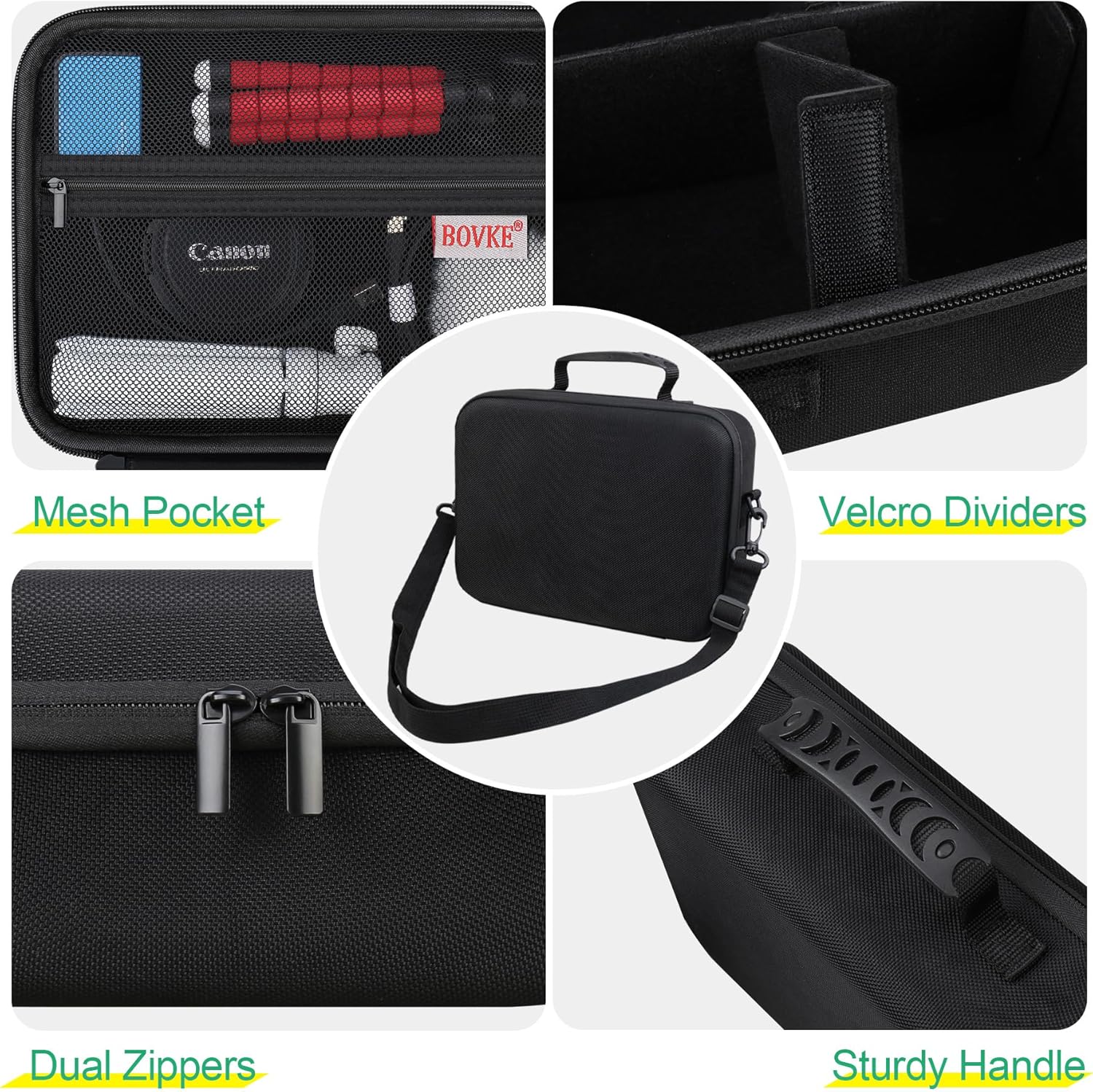 BOVKE Hard Case for Canon EOS 2000D / 4000D / R100 / R50 / R... - Image 6