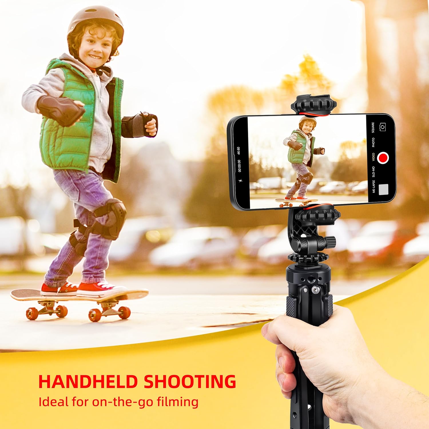 Zeadio Heavy Duty Metal Camera Tripod Stand - Universal Smal... - Image 4