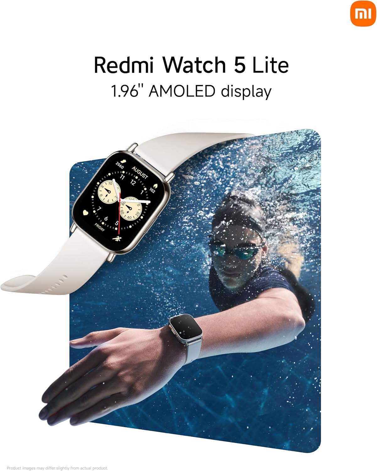 Xiaomi Redmi Watch 5 Lite with Bluetooth Calling & 1.96″ Amo... - Image 8