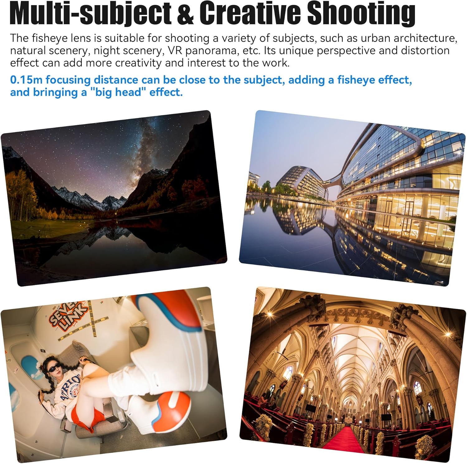 7artisans 10mm F2.8 II Ultra Wide Fisheye MF Lens, 185° for ... - Image 8