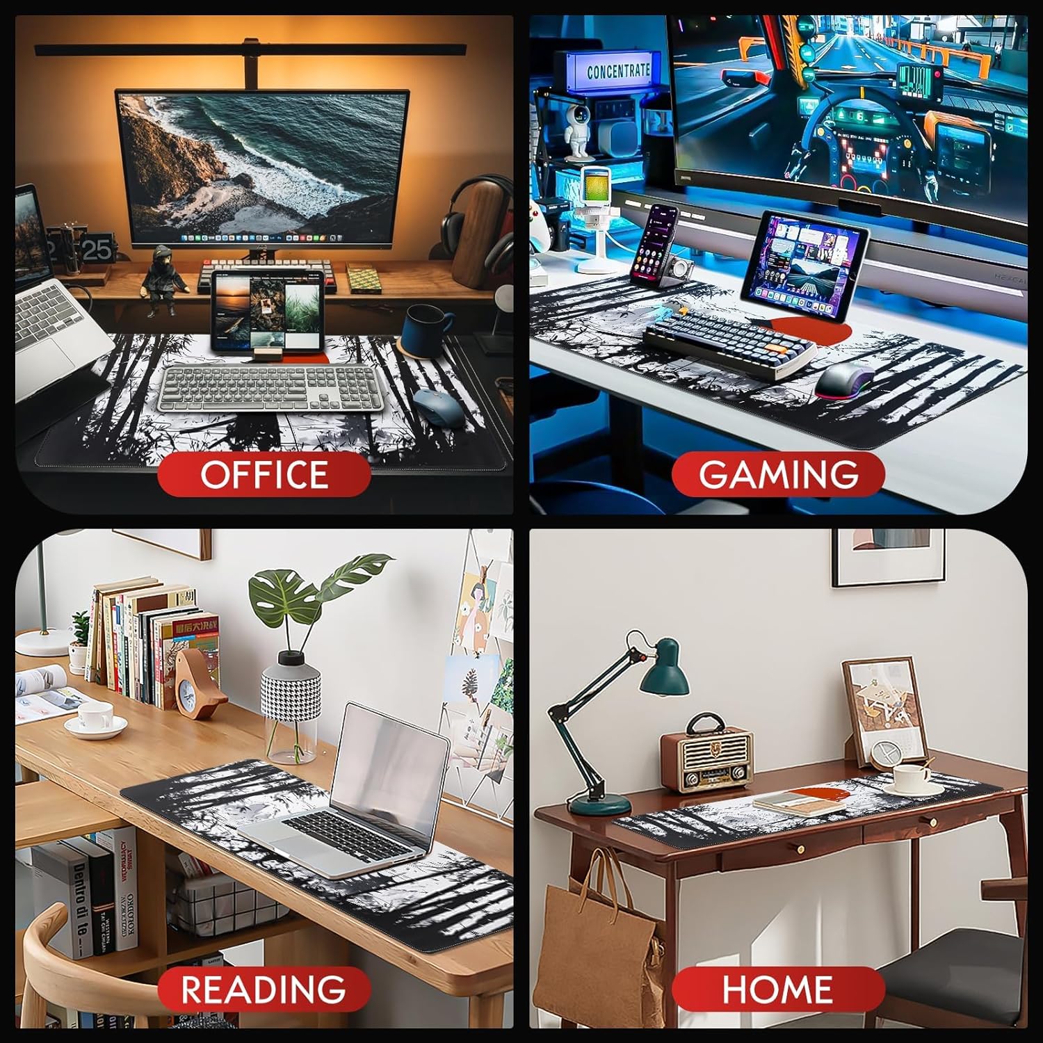 DESERO Large Gaming Mouse Pad (800 x 300 x 3 MM) XL Extended... - Image 8