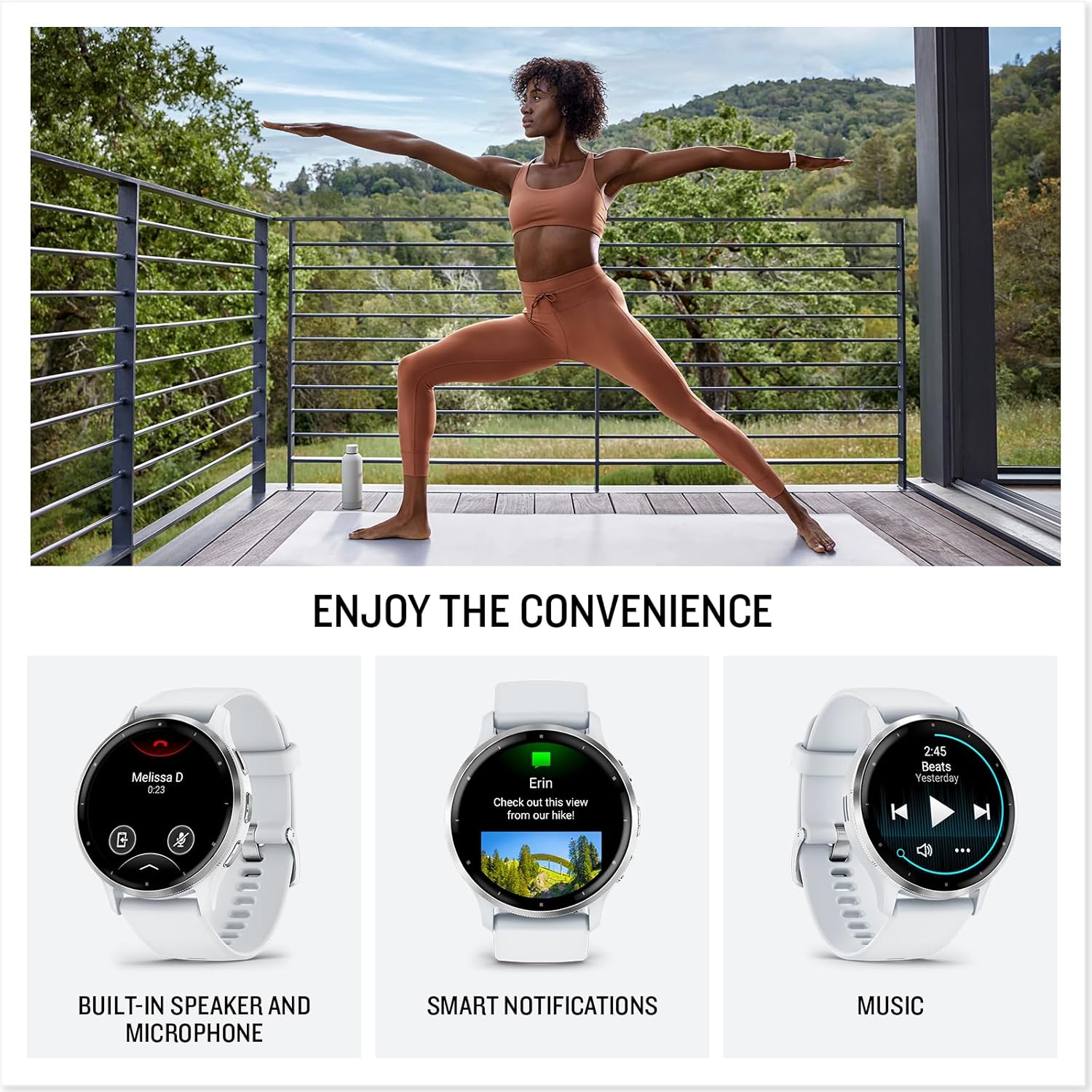 Garmin Venu 3S, 41mm GPS smartwatch, AMOLED touchscreen, all... - Image 5