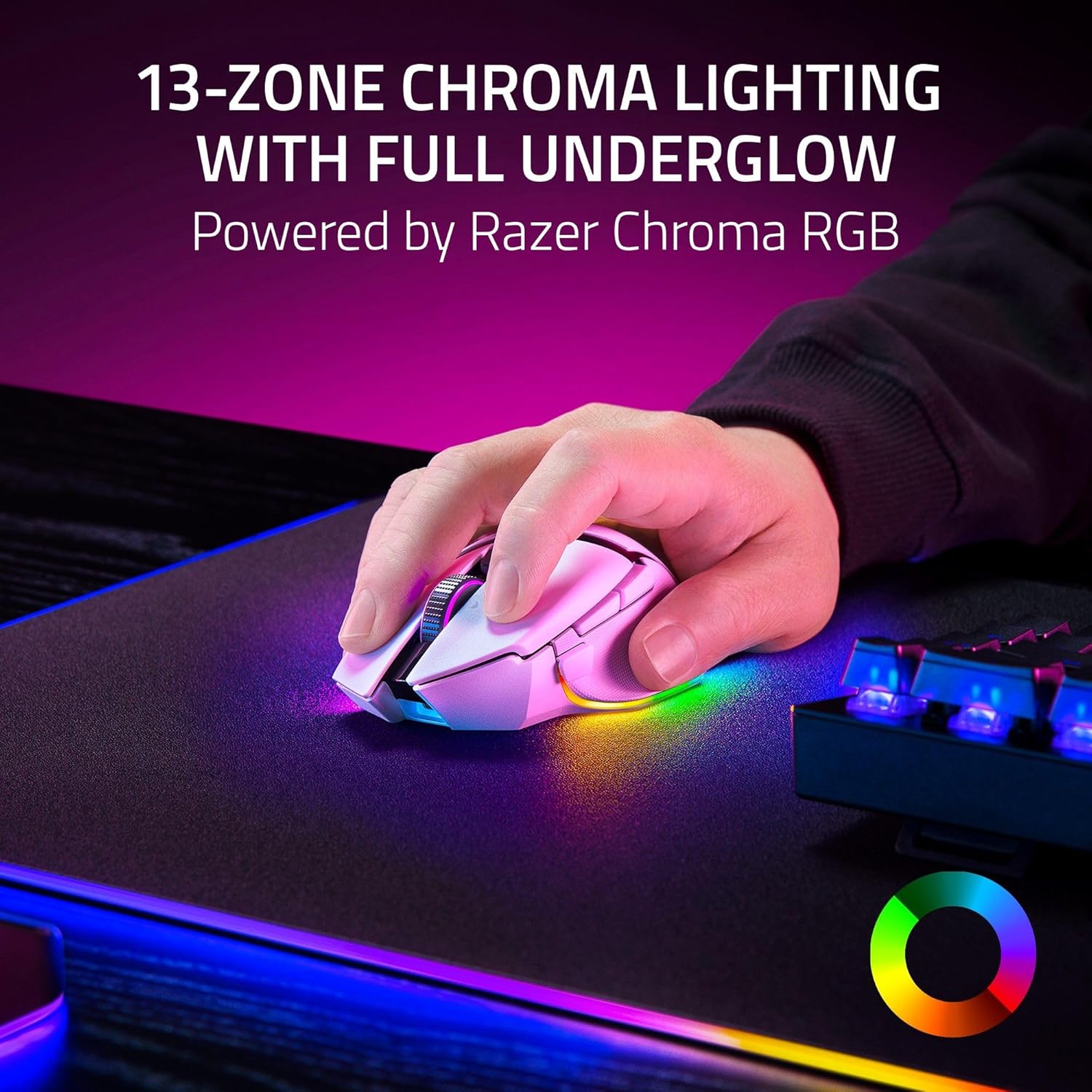 Razer Basilisk V3 Pro - Customizable Wireless Gaming Mouse H... - Image 8