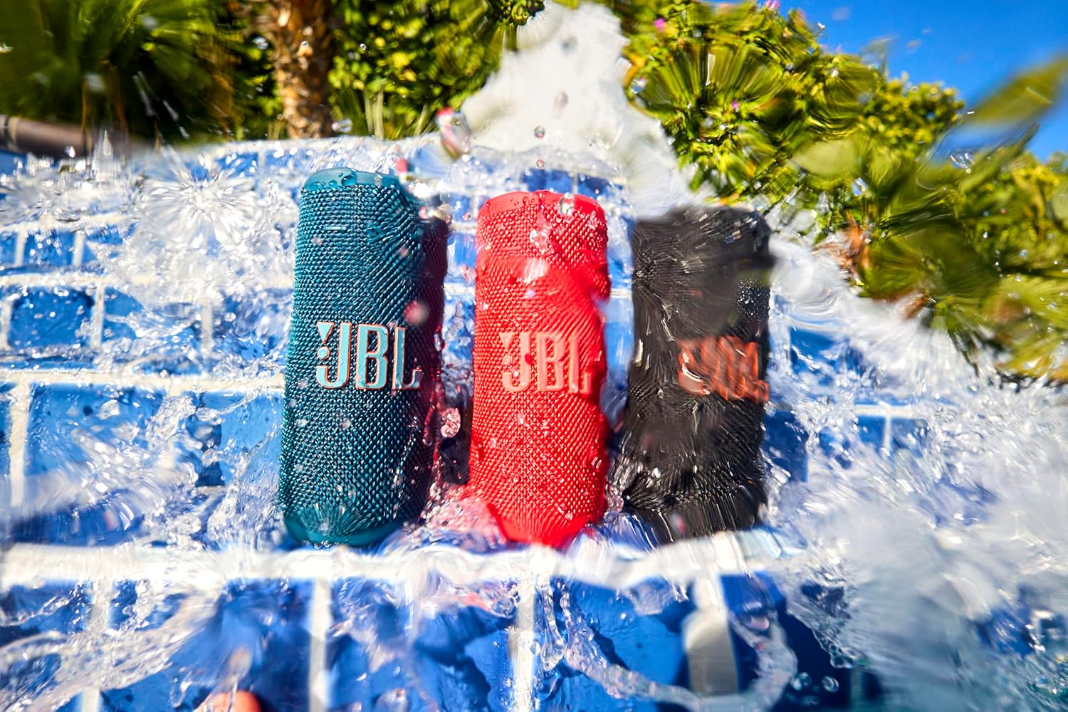 JBL Grip, Compact Bluetooth Speaker, Red | JBL Pro Sound wit... - Image 5