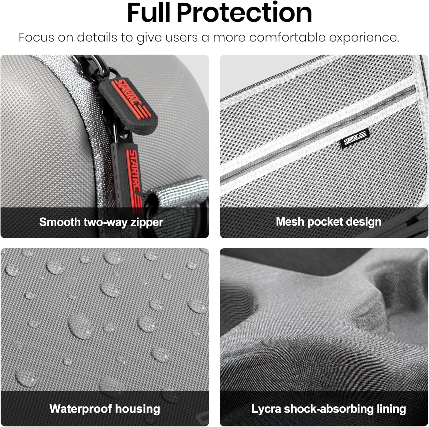 STARTRC Portable PU Storage Bag for DJI Neo 2 Drone & Fly Mo... - Image 8