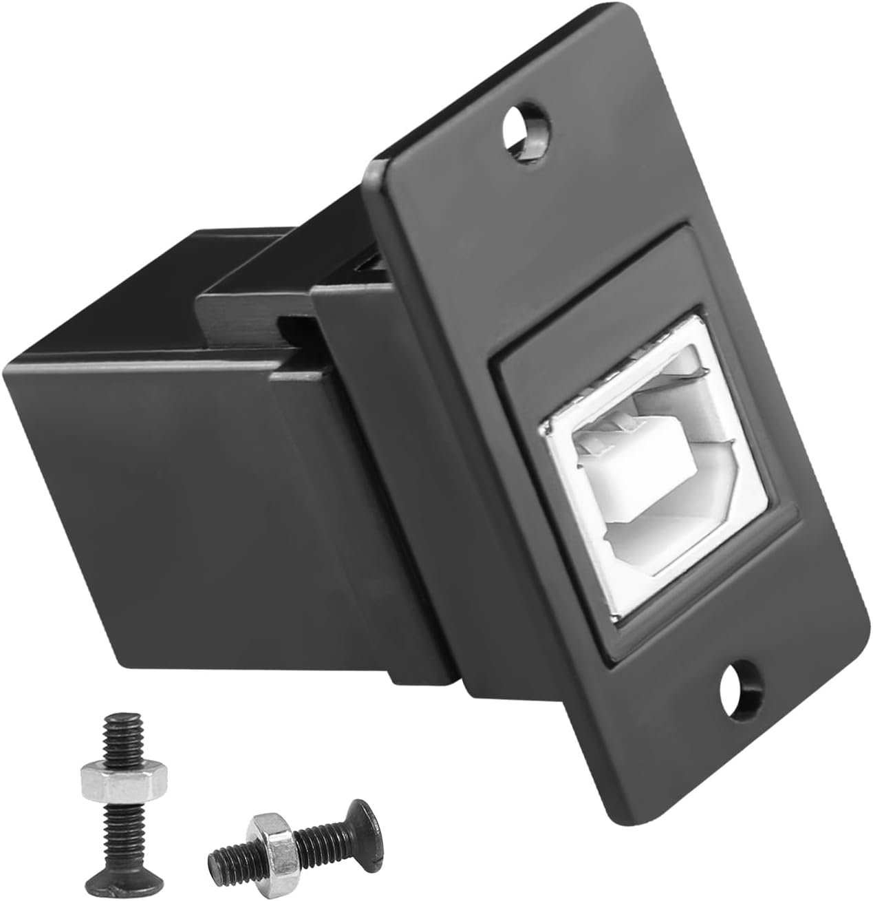 QIANRENON USB B Rectangular Panel Mount Printer Connector US... - Image 2