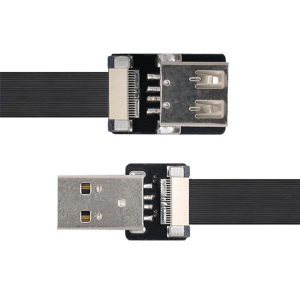 Xiwai 0.5M USB 2.0 Type-A Male to Female Extension Data Flat... - Image 4