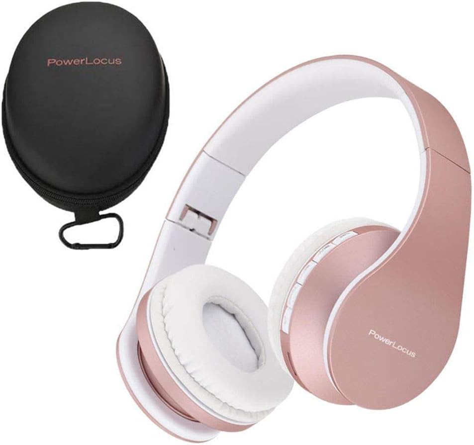 PowerLocus Wireless Bluetooth Over-Ear Stereo Foldable Headp... - Image 2