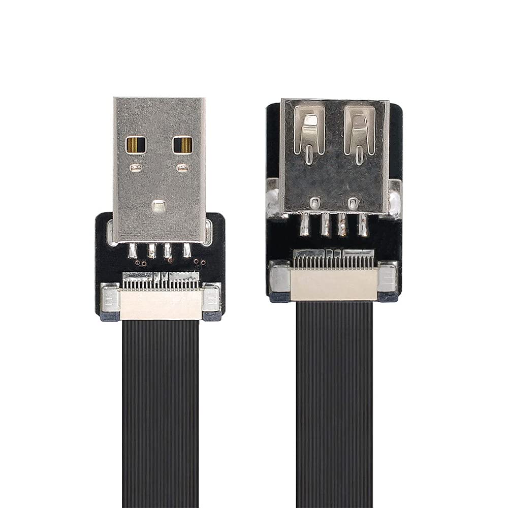 Xiwai 0.5M USB 2.0 Type-A Male to Female Extension Data Flat... - Image 3