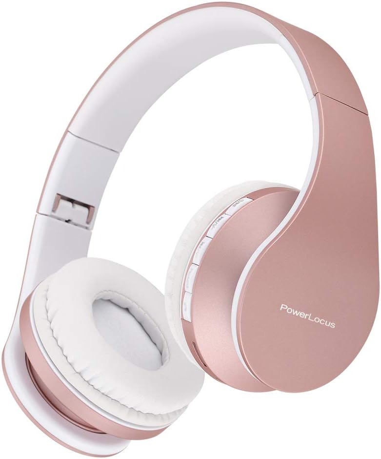 PowerLocus Wireless Bluetooth Over-Ear Stereo Foldable Headp... - Image 5