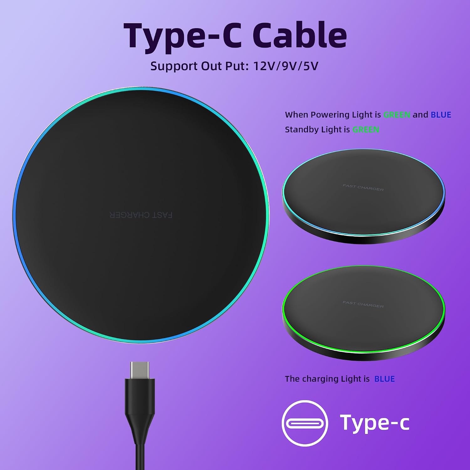 Wireless Charger, Wireless Charging Pad for iPhone 17/16/15/... - Image 9