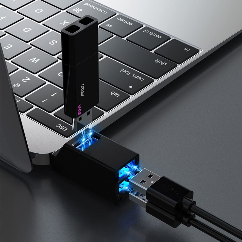 YOTETION 25FT USB 2.0 Extension Cable with Hub, USB A Male t... - Image 3